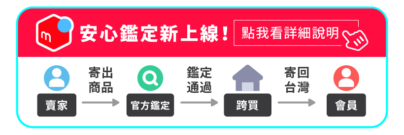 Mercari安心鑑定新上線